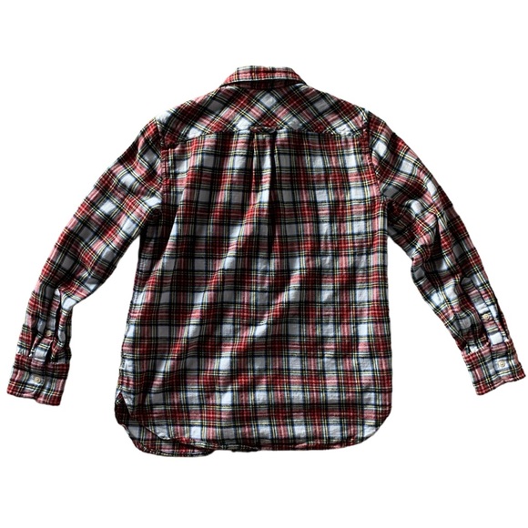 J Crew women’s plaid Snowy Stewart Tartan Flannel Size OO extra small - Picture 5 of 15